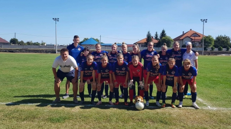 Tíz gólt lőtt az U16-os leánycsapat