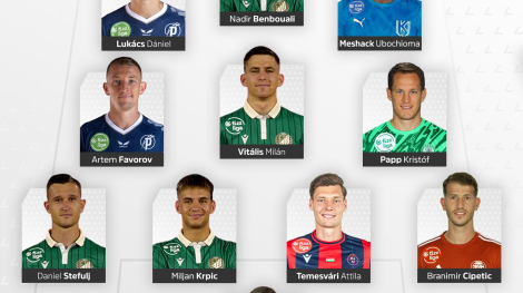 Ketten a forduló csapatában