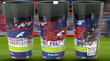 RevoCup pohár a stadionban! 