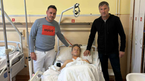 Silling Máté túl a műtéten